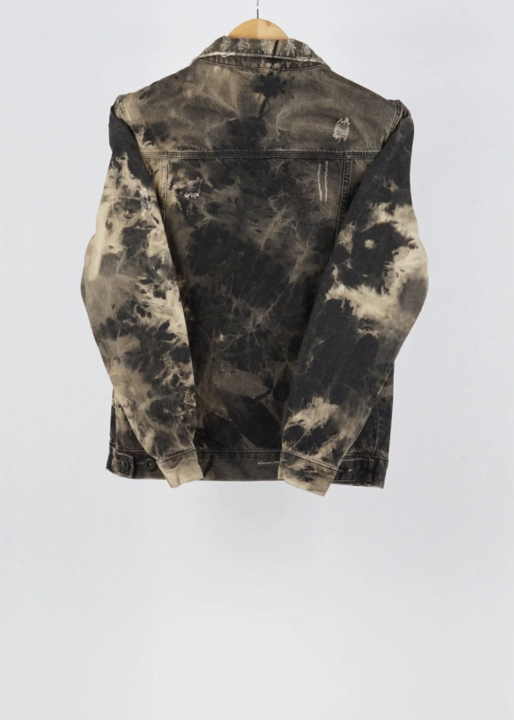 Ashes To DVST Multicolor vintage denim jacket in size M