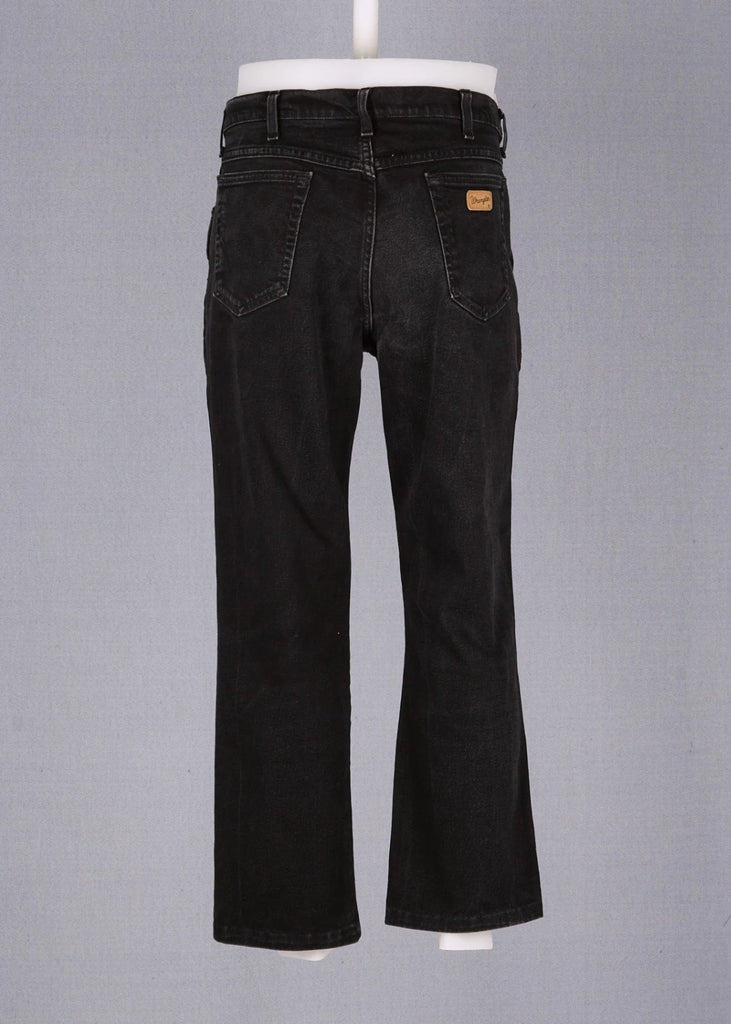 Vintage Straight Wrangler Black size 37 / 28