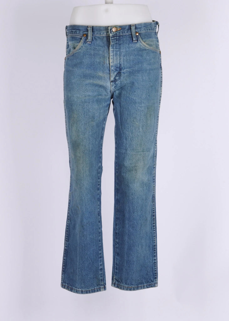 Vintage Straight Wrangler Blue size 32 / 29