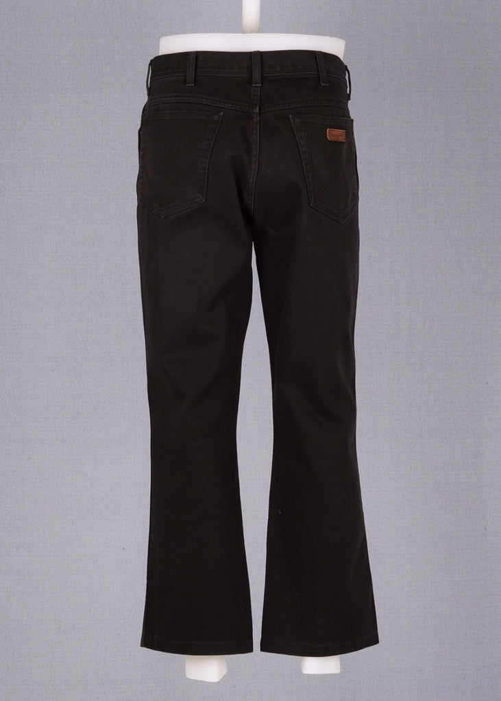 Vintage Straight Wrangler Black size 35 / 28