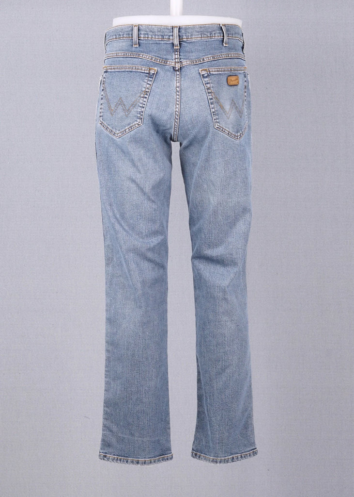 Vintage Straight Wrangler Light Blue size 34 / 31 for Unisex