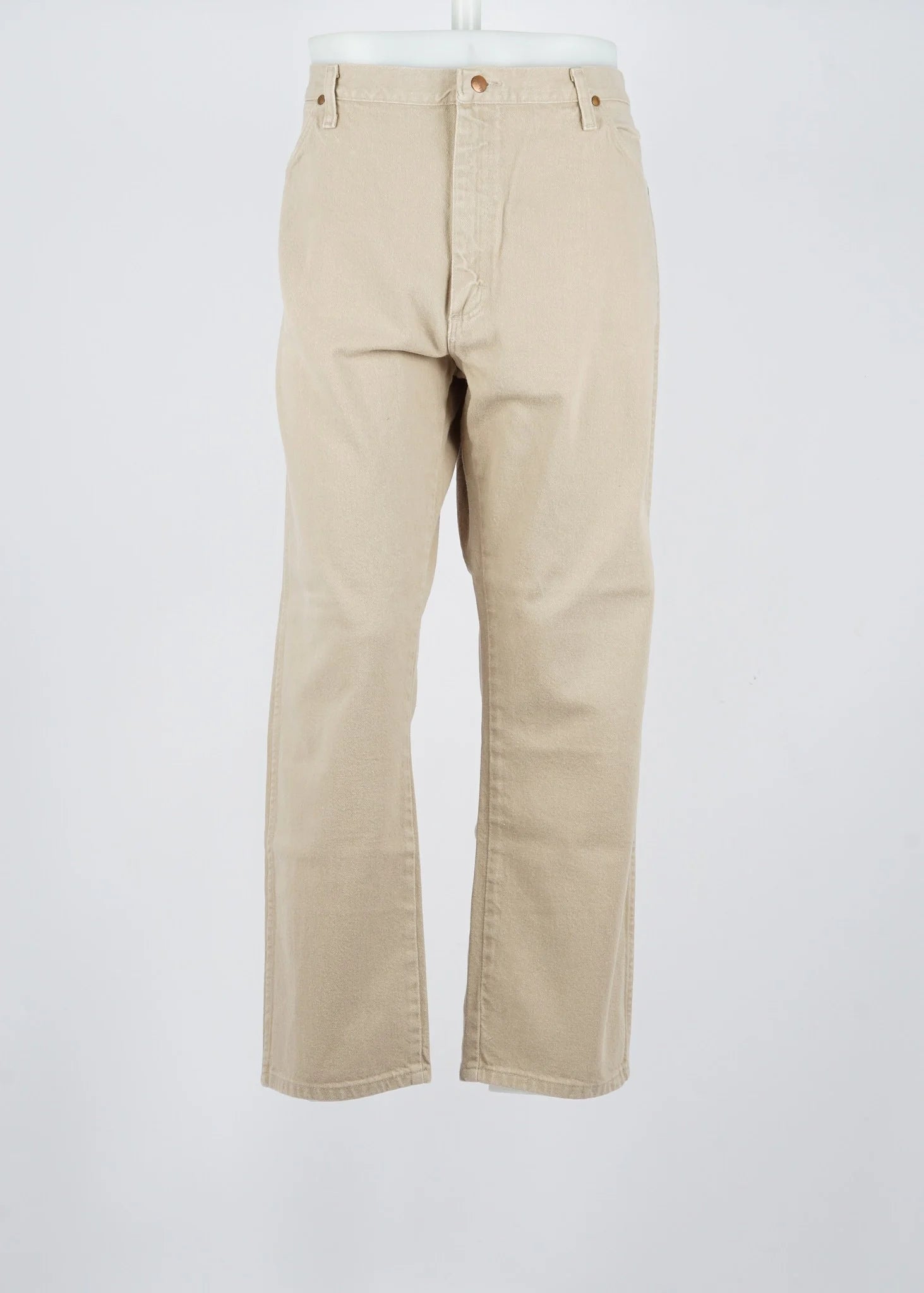 Vintage Straight Wrangler Beige size 37 / 29